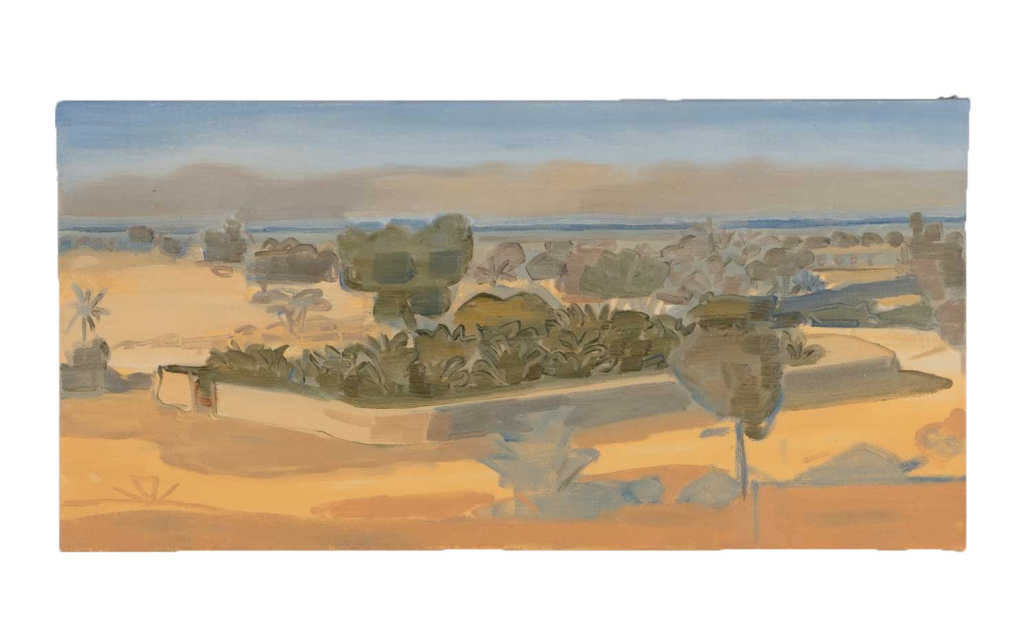 Sourena Zamani-Date Grove Tabl-20x30cm-2023-oil on canvas