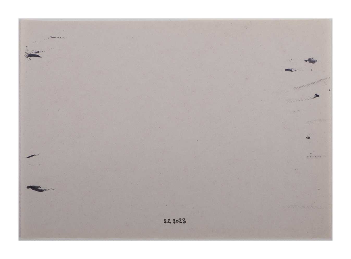 Sourena Zamani-Exile Landscape Sketches-no.54-17x25cm-2023-ink on paper