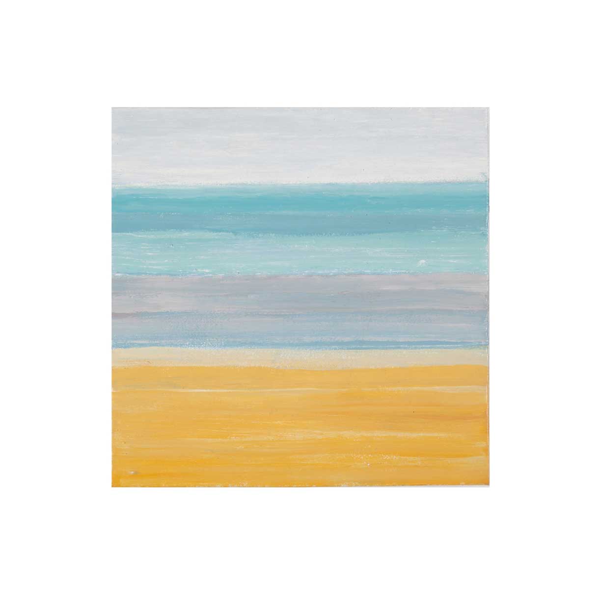 Sourena Zamani-Tak Derakht Beach-No.2-20x20cm-2022-oil on canvas