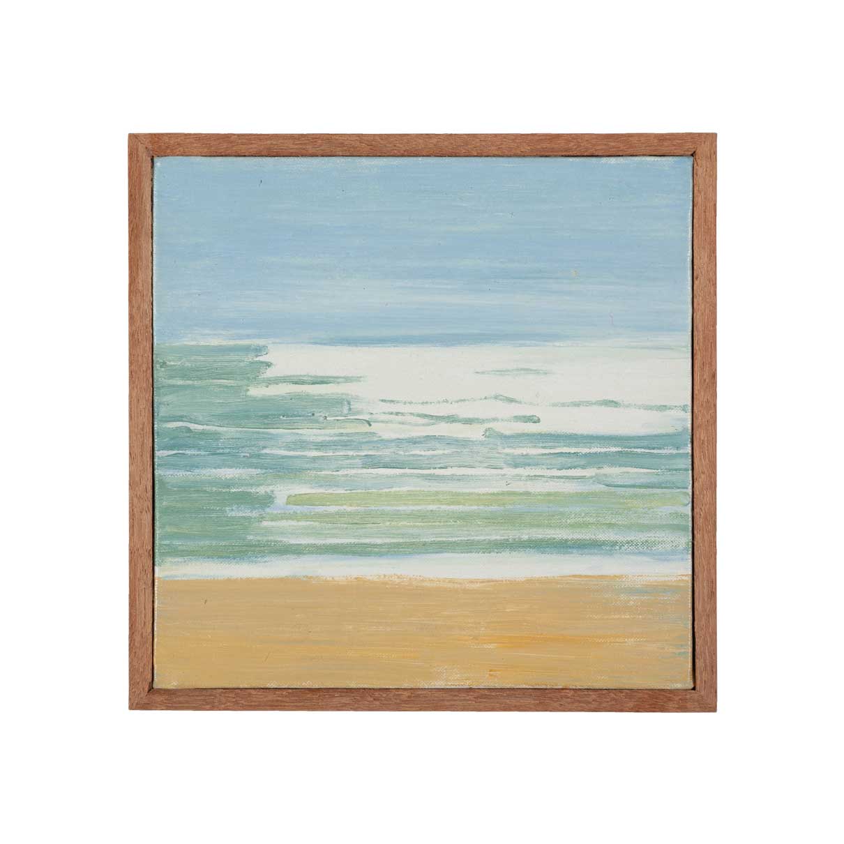 Sourena Zamani-Zabdari Beach-20x20cm-2022-oil on canvas